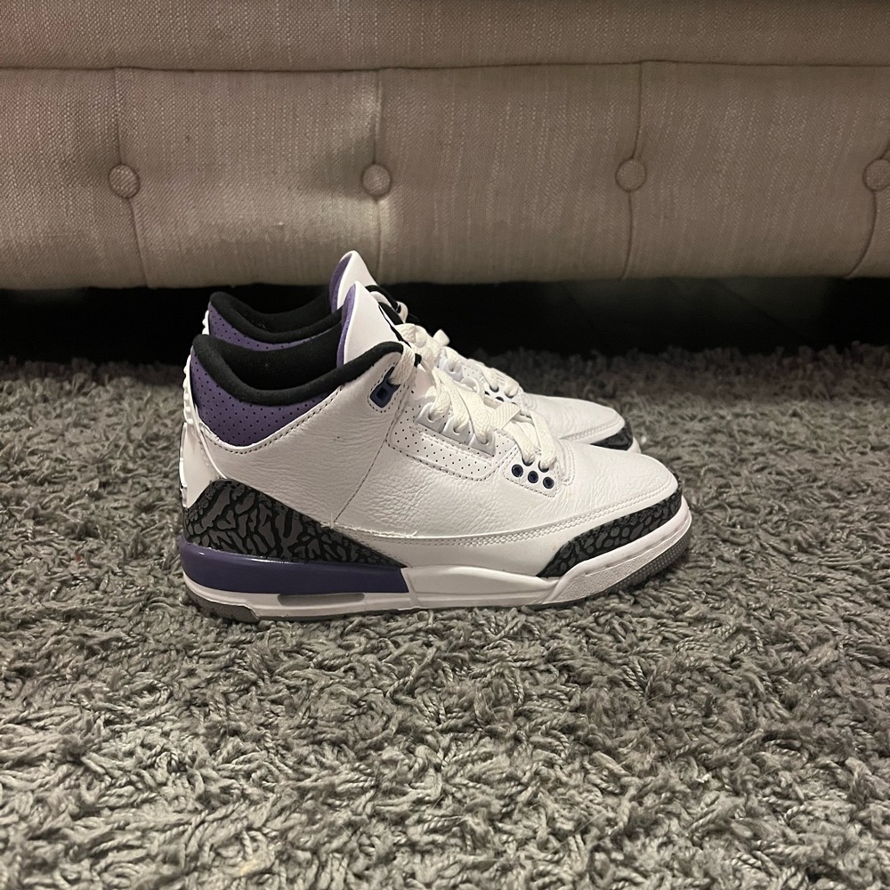 PURPLE AIR JORDAN 3 RETRO